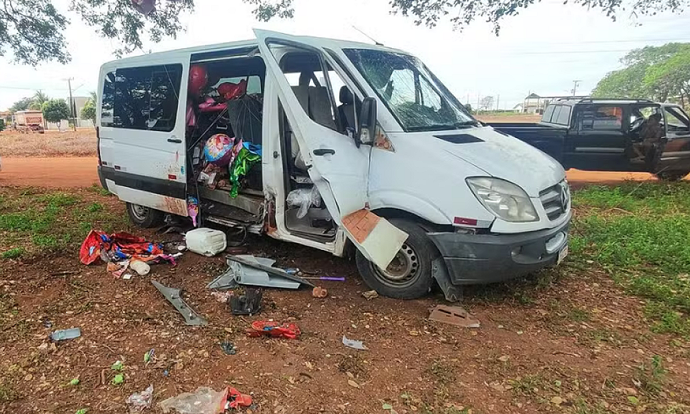 Vendedor de balões tem pernas amputadas após explosão de cilindro de gás em Boa Esperança do Norte