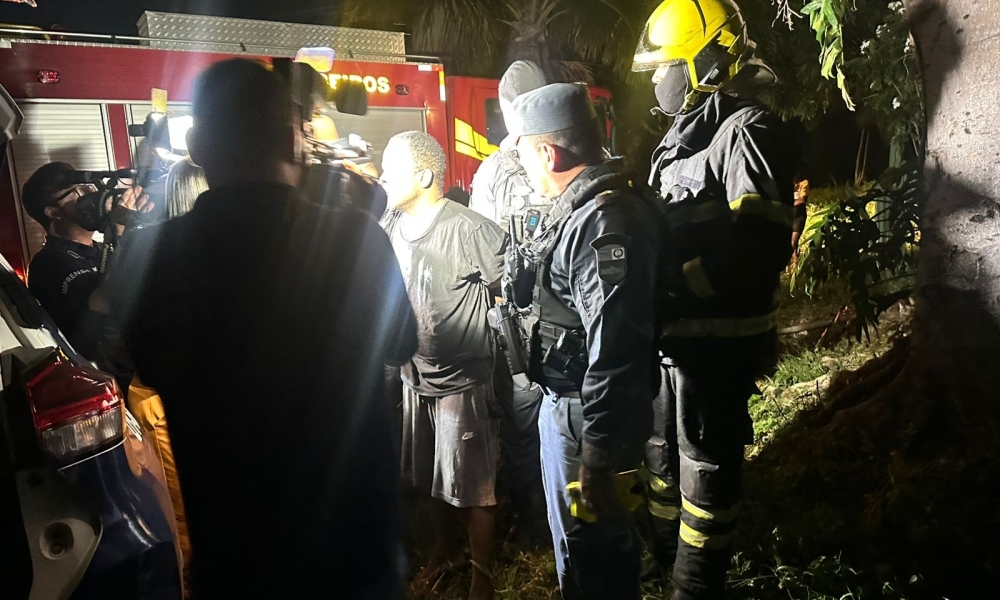 Homem em surto ameaça incendiar irmã e mobiliza forças de segurança em Cuiabá