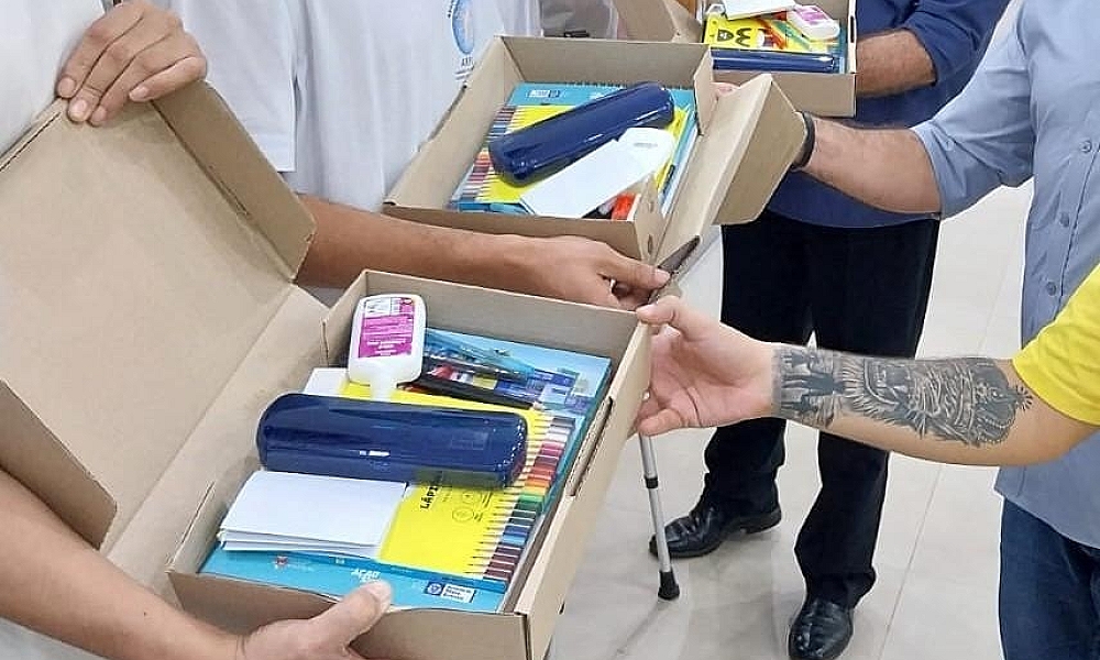 Penitenciária de VG recebe materiais para alfabetização de adultos em ambiente prisional