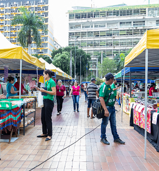 Praça Alencastro recebe 5º edição da Feira da Agricultura Familiar