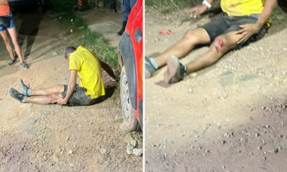 Venezuelano é ferido com pedrada ao defender esposa durante briga em confraternização em Cuiabá