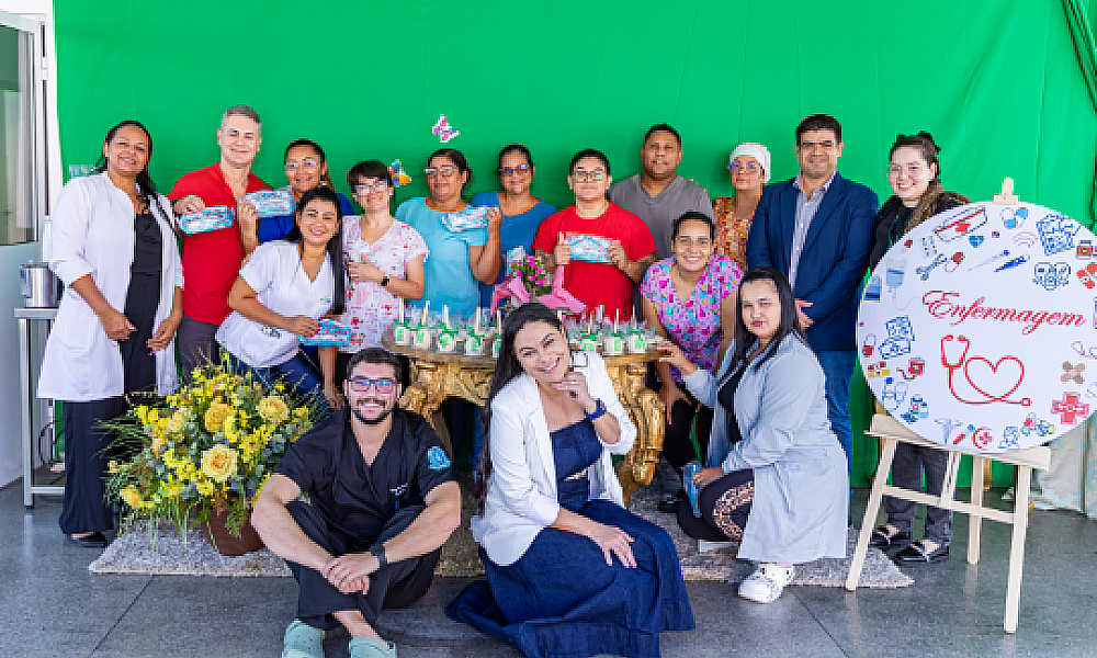 Semana da Enfermagem é celebrada com programação especial nas unidades de saúde da Capital