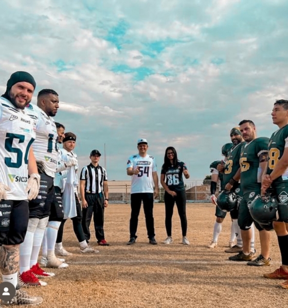 Thiago Silva viabiliza recursos e incentiva a prática do futebol americano em Rondonópolis