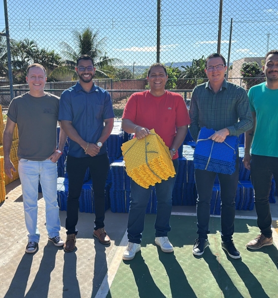 Juscimeira investe no futuro do esporte com nova quadra poliesportiva