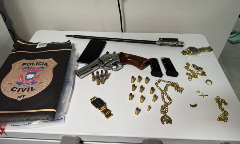 Polícia Civil prende faccionados envolvidos com lavagem de dinheiro e entrada de celulares em presídio de Sinop