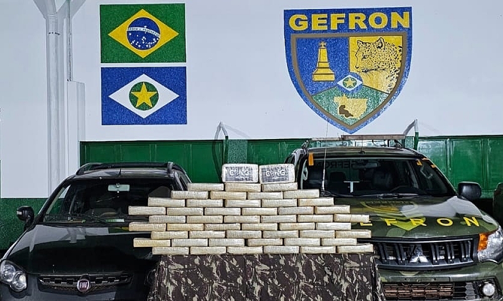 Prisão em Pontes e Lacerda: Gefron Intercepta R$ 900 Mil em droga na fronteira