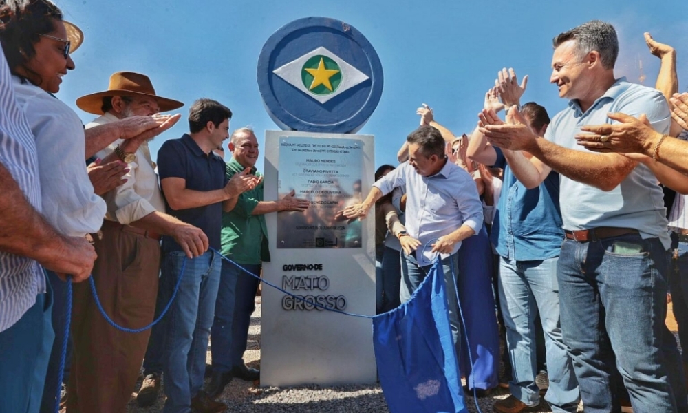 Mauro entrega 281 km de asfalto em rodovia que liga Nortão a região Sul