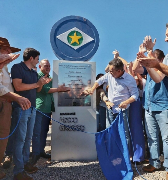 Mauro entrega 281 km de asfalto em rodovia que liga Nortão a região Sul