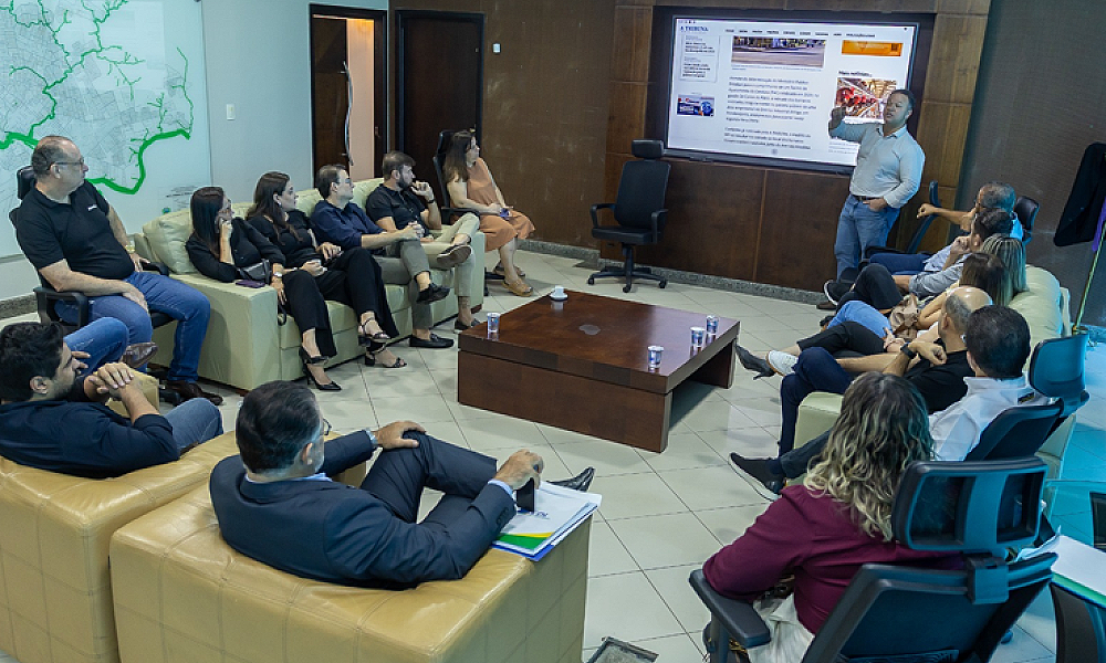 Prefeito de Rondonópolis se reúne com diretoria da CDL e discute fortalecimento do comércio local