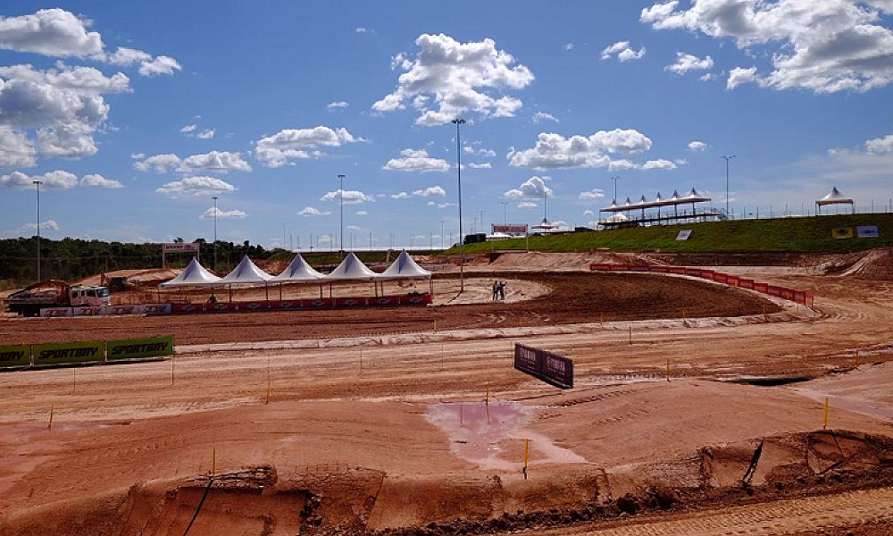 Parque Novo Mato Grosso sedia terceira etapa do Campeonato Brasileiro de Motocross