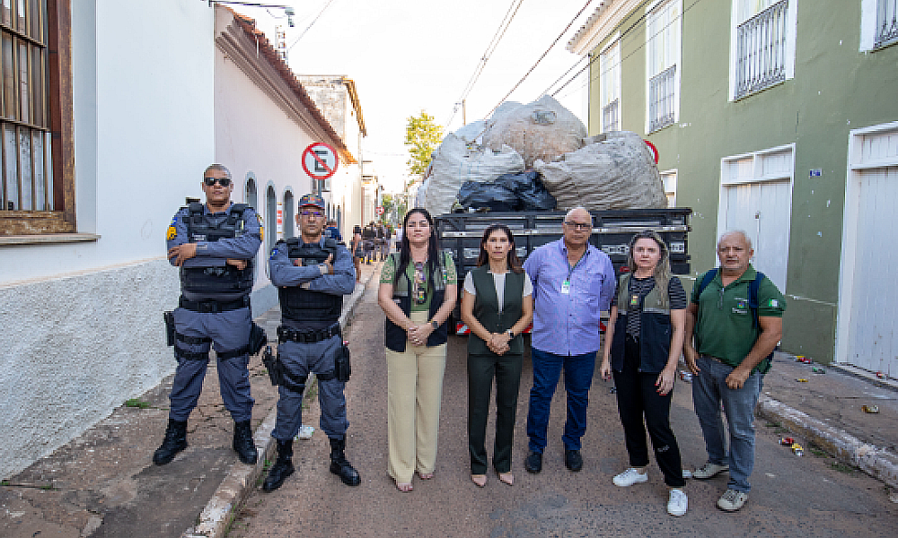Comércio ilegal de sucatas é fechado em operação no Centro Histórico de Cuiabá