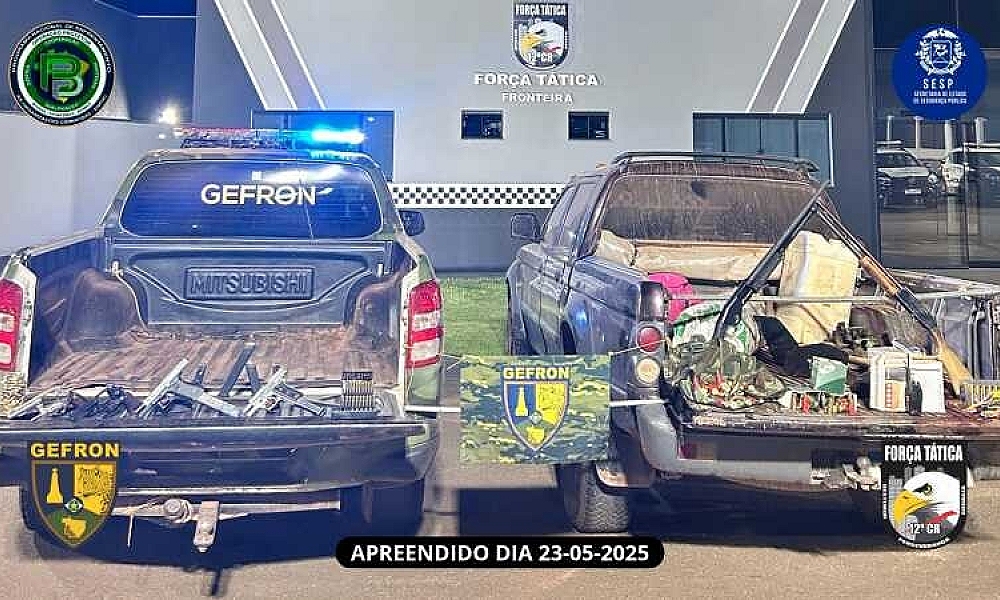 Criminosos envolvidos em execuções morrem em confronto com o Gefron em Pontes e Lacerda