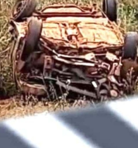 Dois jovens morrem em capotamento na MT-249 em Nova Maringá