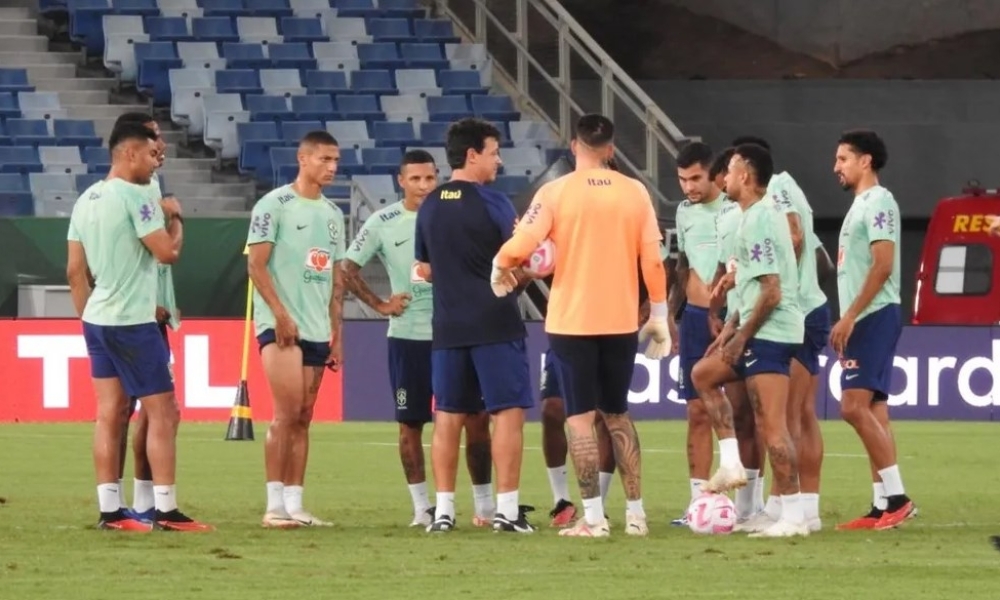 Diniz repete escalação e define seleção brasileira para encarar Venezuela com duas novidades