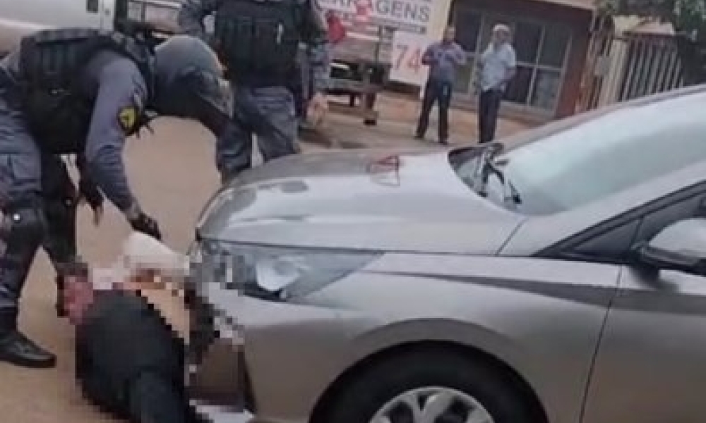 Fugitivo atropela pedestre durante perseguição policial em Rondonópolis