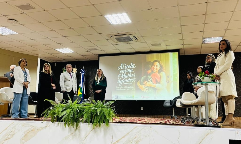 Seduc e TJMT participam de projeto que une Justiça e Educação no combate à violência contra a mulher