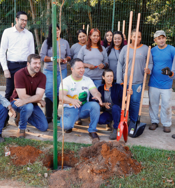 Prefeito marca início das ações da Semana do Meio Ambiente com plantio de árvores em Rondonópolis