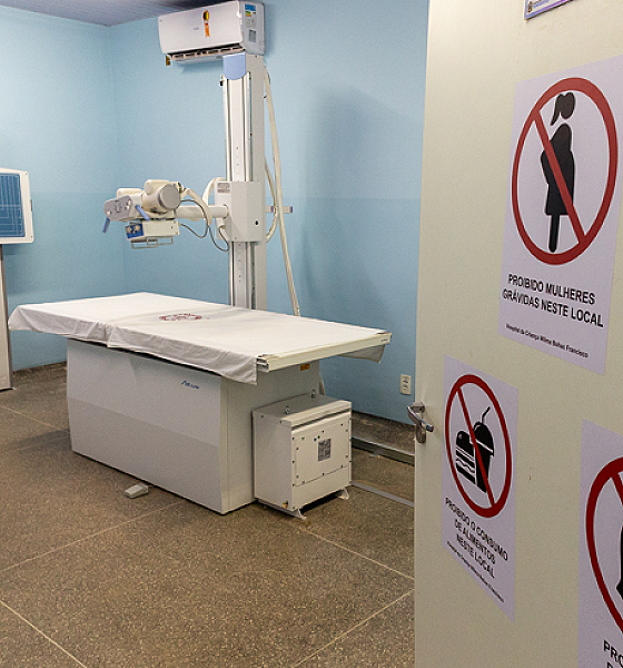 Novo aparelho de raio-x é instalado no PAzinho e reforça atendimento pediátrico em Rondonópolis