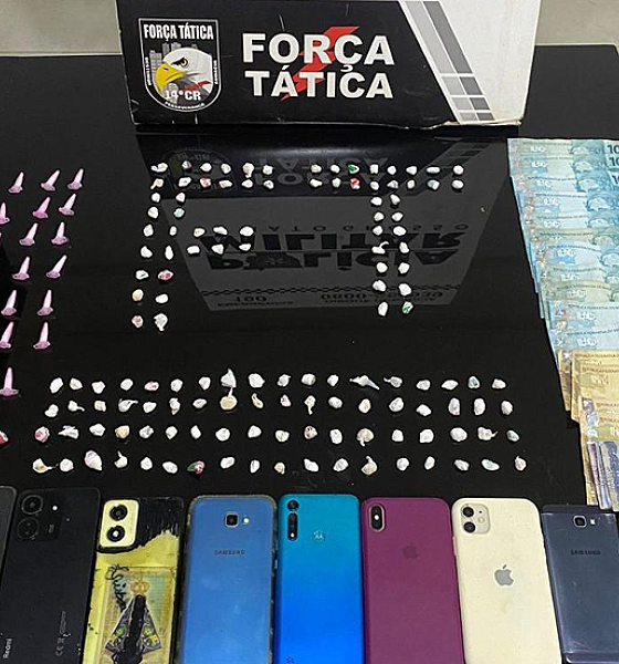 Oito são detidos por tráfico durante ação da Força Tática em Nova Mutum