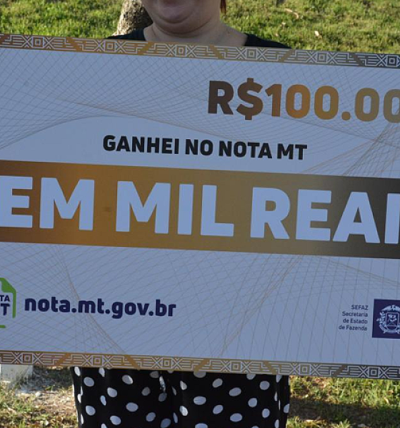 Sefaz realiza sorteio do Nota MT nesta quinta-feira em Sorriso com R$ 900 mil em prêmios