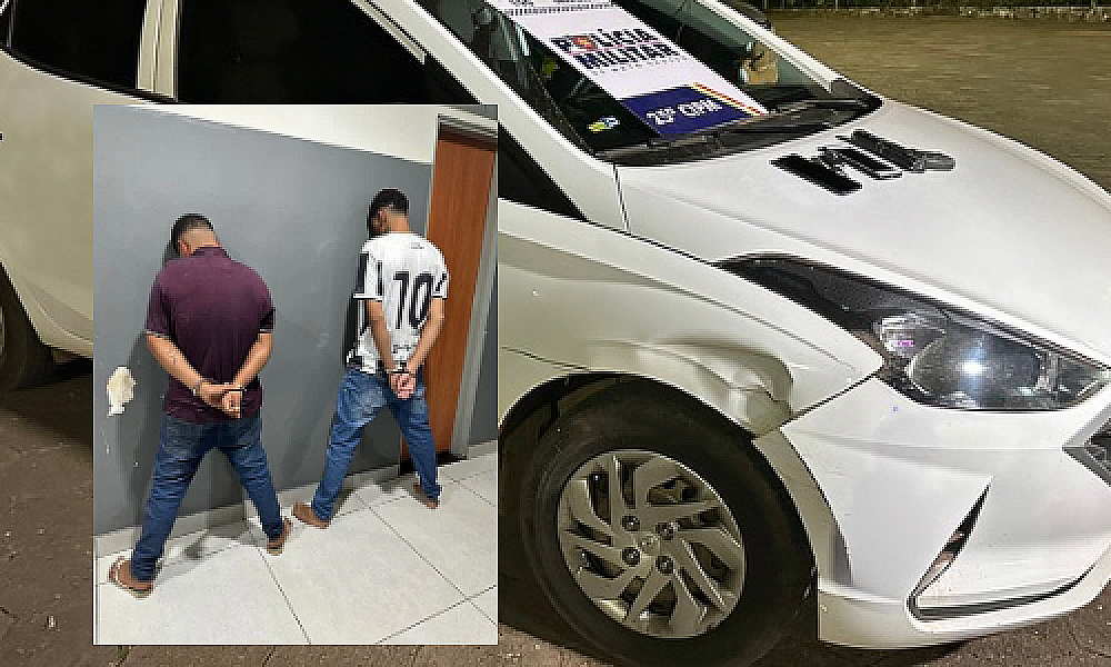 Dois homens são presos em flagrante após assalto em Várzea Grande