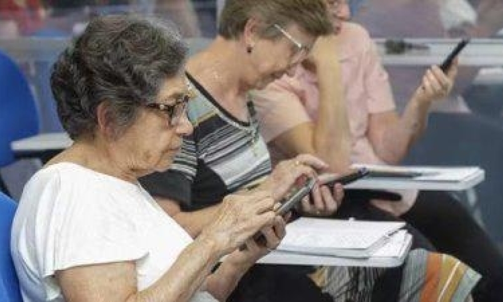 Senac-MT está promovendo o curso gratuito de “Mídias Digitais para a Melhor Idade” em Cuiabá