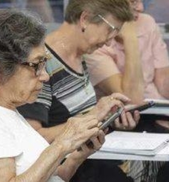 Senac-MT está promovendo o curso gratuito de “Mídias Digitais para a Melhor Idade” em Cuiabá