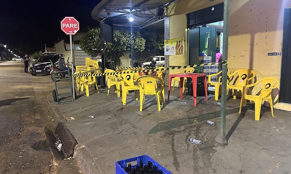 Homem é baleado em conveniência e estado de saúde é grave em Pontes e Lacerda