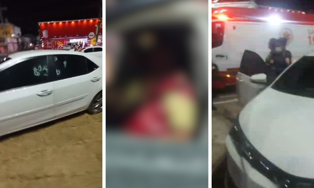 Homem é executado com vários tiros na Avenida Júlio Campos e amigo fica ferido