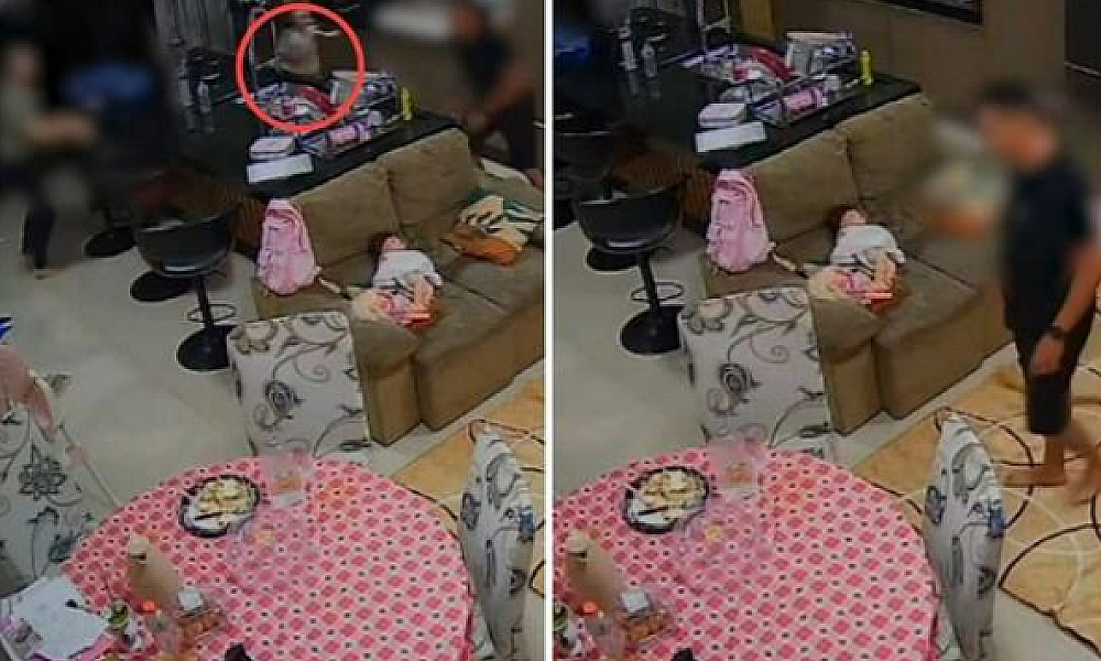 Homem tenta matar esposa a facadas e é impedido pela filha em Tangará da Serra