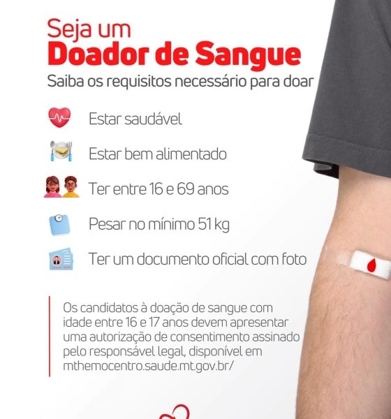 Solidariedade que salva: doação de sangue pode beneficiar até três pessoas