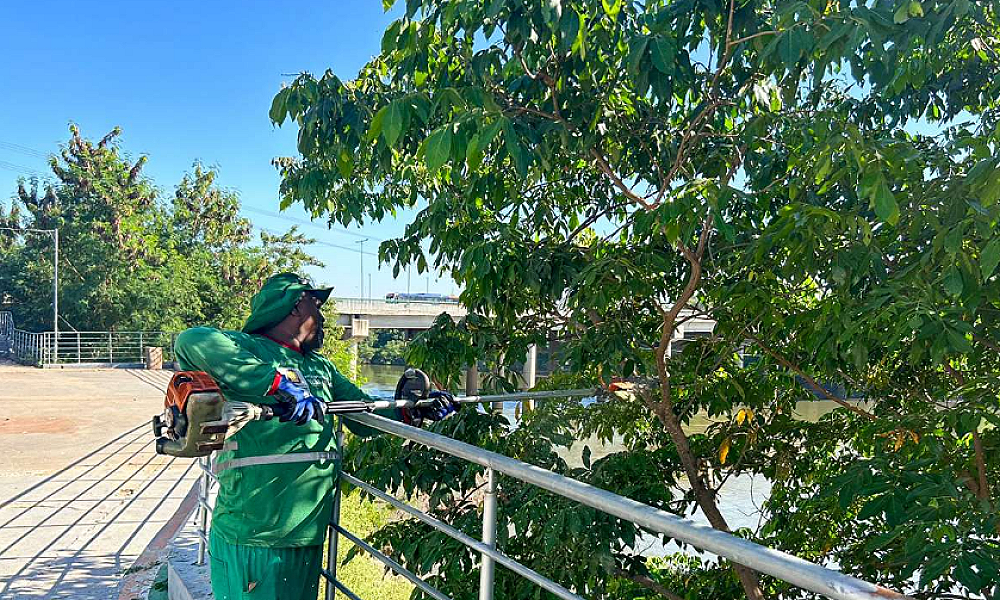 Prefeitura investe na recuperação e ampliação da Orla da Alameda em Várzea Grande