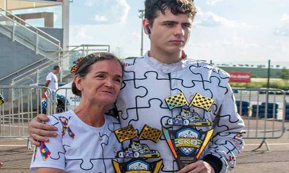 Piloto autista Dimmy faz história e compete neste sábado no Parque Novo Mato Grosso 