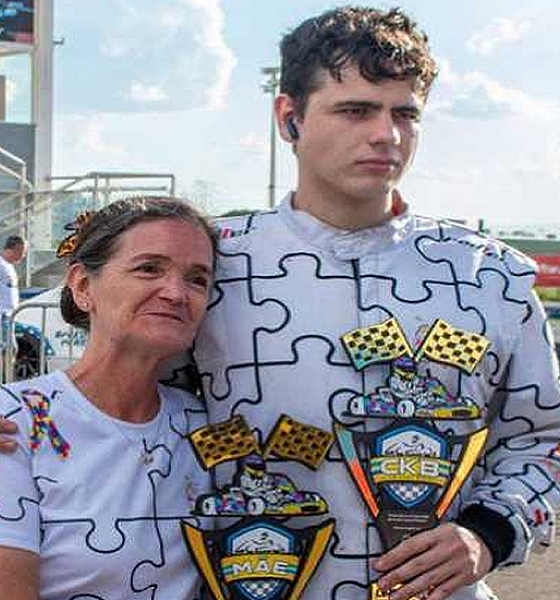 Piloto autista Dimmy faz história e compete neste sábado no Parque Novo Mato Grosso 