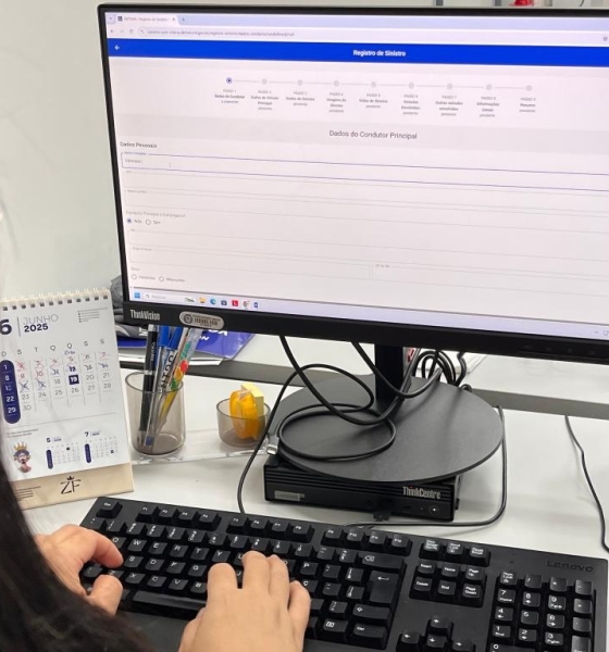 Detran lança portal para registro de sinistro de trânsito sem vítima