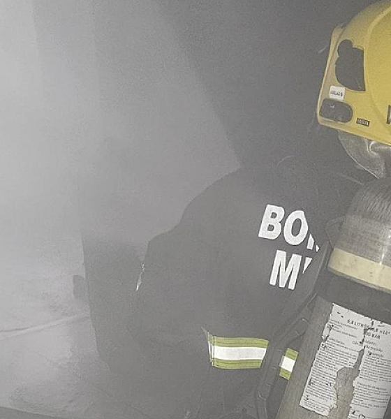 Incêndio em residência é controlado pelo Corpo de Bombeiros em Lucas do Rio Verde