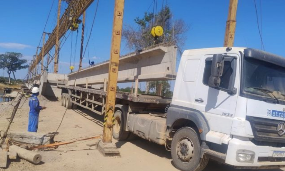 TRANSPANTANEIRA| GOVERNO DE MT CONSTRÓI A MAIO PONTE DE CONCRETO COM 120 METROS