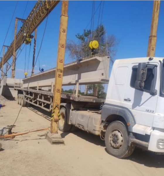 TRANSPANTANEIRA| GOVERNO DE MT CONSTRÓI A MAIO PONTE DE CONCRETO COM 120 METROS