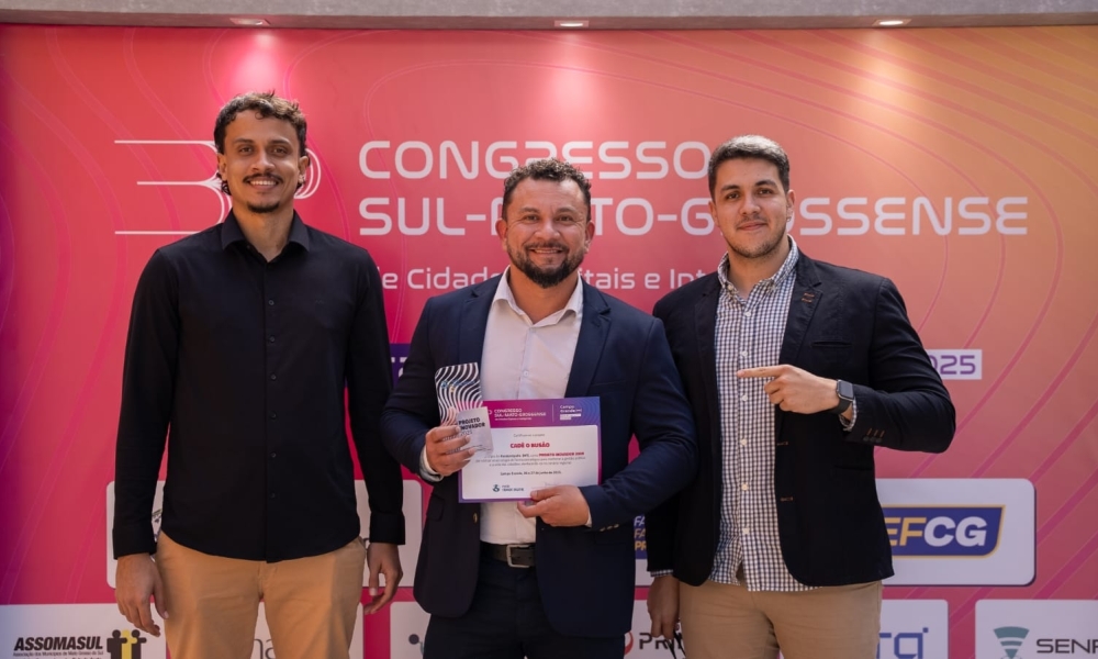 Rondonópolis recebe prêmio de inovação por projeto 