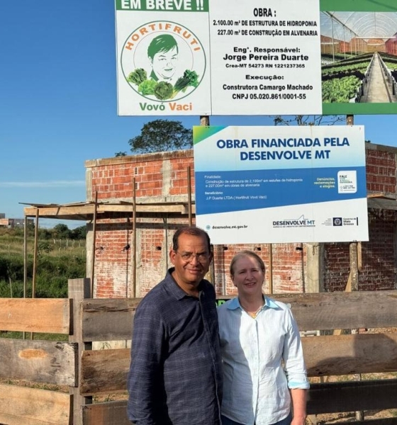 Crédito da Desenvolve MT viabiliza inovação tecnológica com implantação de hidroponia em Juara