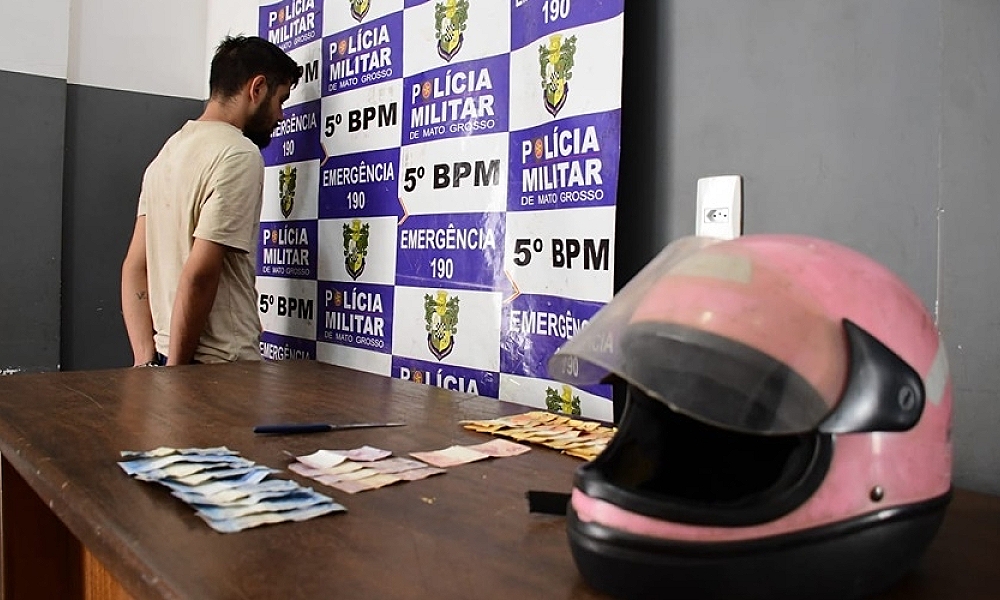 Suspeito é preso após roubo a casa de carnes em Rondonópolis