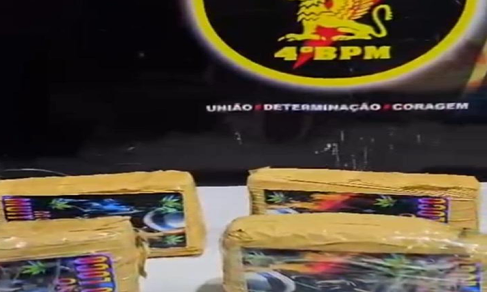 Polícia Militar apreende tabletes de maconha em chácara de Várzea Grande
