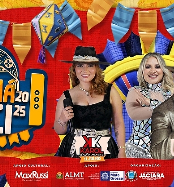  Jaciara entra no clima da festa com o Arraiá Jaci 2025!