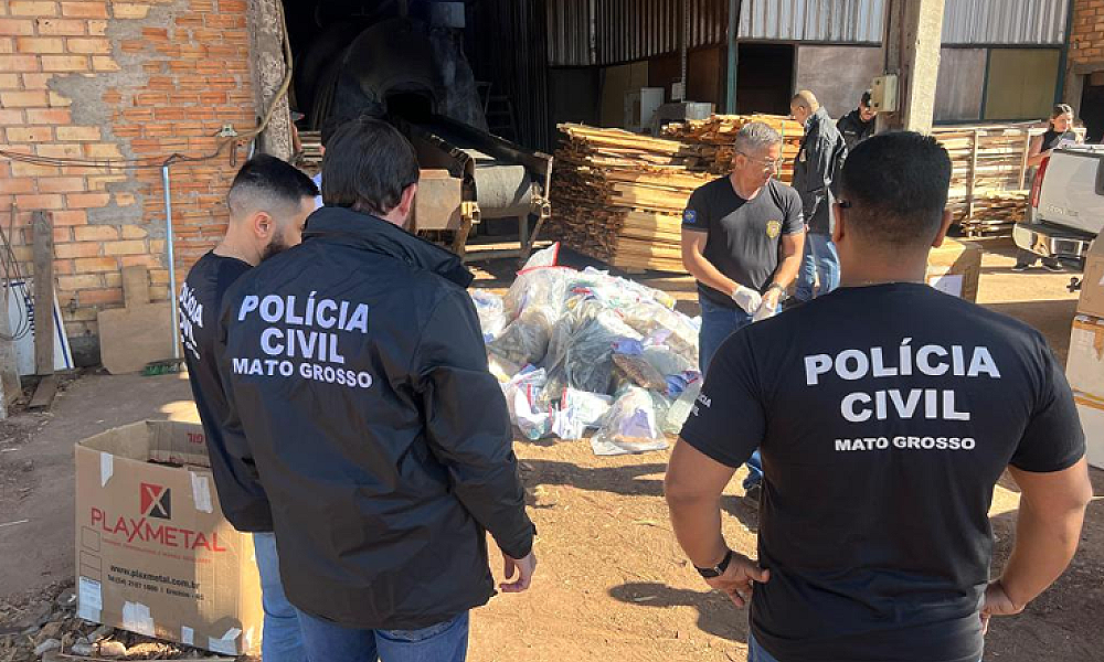 Polícia Civil incinera 200 quilos de drogas apreendidas em 2024 e 2025 em Sinop