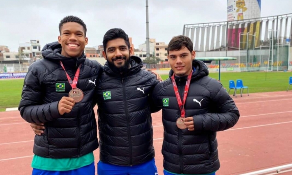 Atletas de Mato Grosso conquistam medalhas de prata em sul-americano de atletismo
