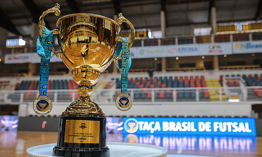 Confederação divulga tabela da Taça Brasil de Futsal que será em Sorriso