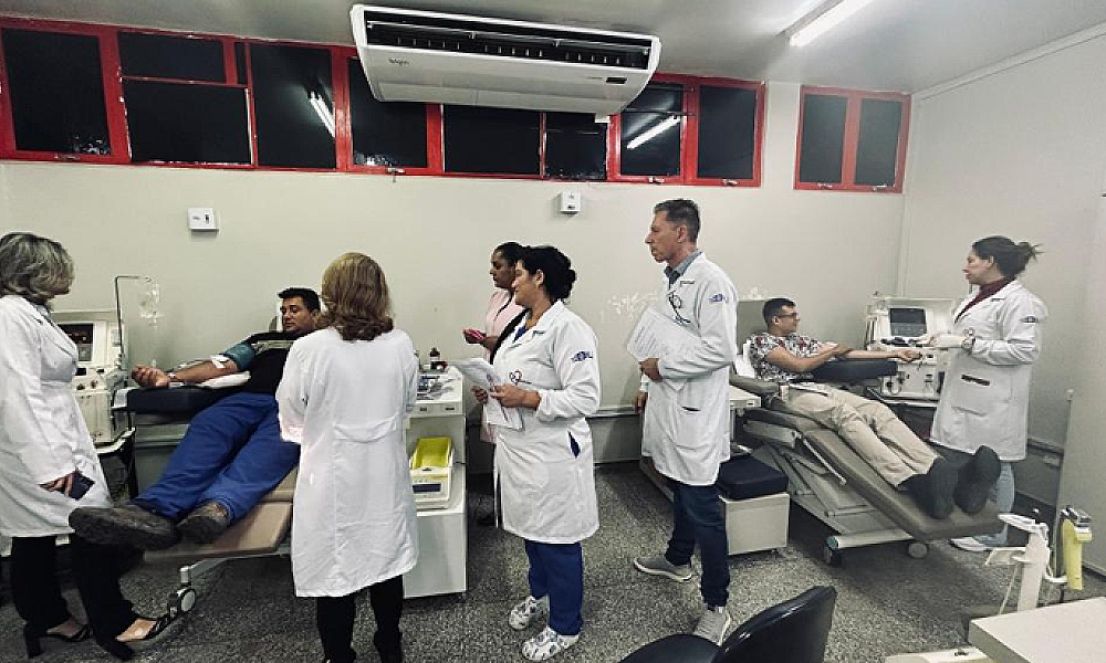 MT Hemocentro realiza capacitação em aférese para profissionais da saúde