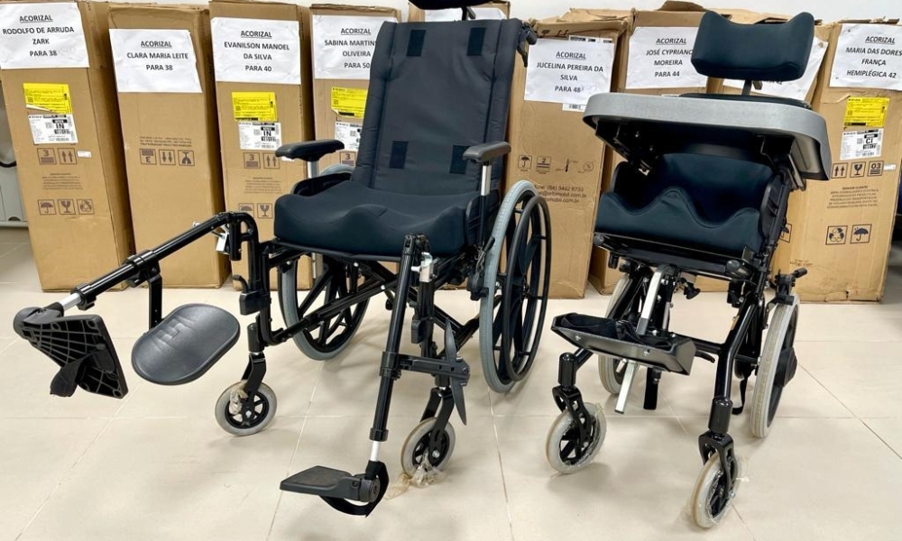 Centro de Reabilitação de MT entrega 521 cadeiras de rodas e 116 andadores a pacientes no semestre