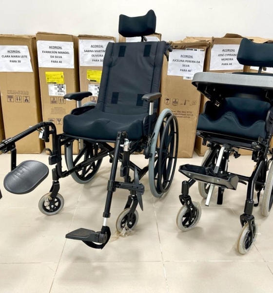Centro de Reabilitação de MT entrega 521 cadeiras de rodas e 116 andadores a pacientes no semestre