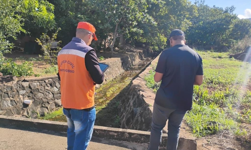 Mapeamento da Defesa Civil identifica áreas de risco em Nortelândia